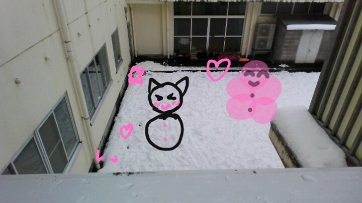 雪だるまと妖精のゆきあそび！